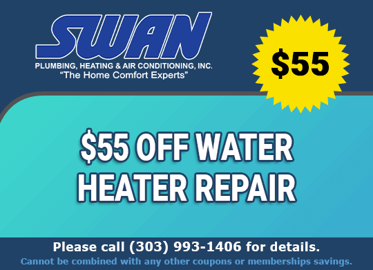$55 Off Water Heater Repairs Coupon